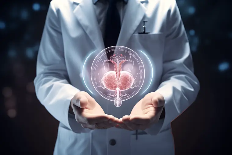 Evaluación de próstata en consulta de urología en Ambato